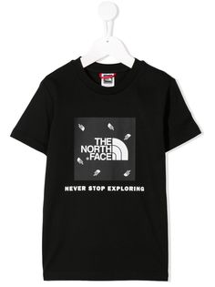 The North Face Kids футболка с графичным принтом
