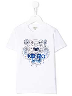 Kenzo Kids футболка с принтом