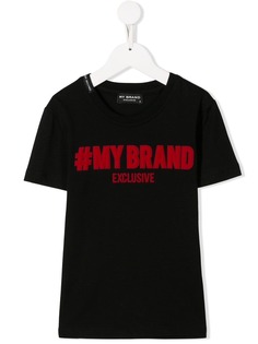 My Brand Kids футболка с логотипом