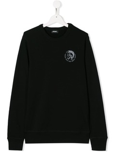 Diesel Kids толстовка с логотипом Only The Brave