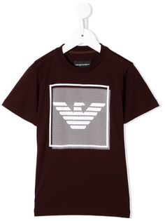Emporio Armani Kids футболка с логотипом
