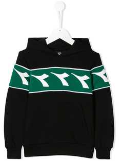 Diadora Junior свитер с капюшоном и логотипом