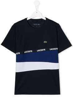 Lacoste Kids футболка с логотипом