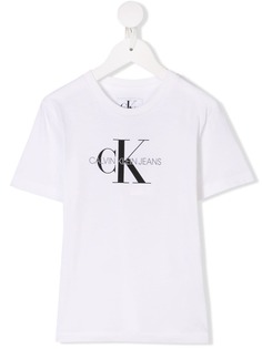 Calvin Klein Kids футболка с логотипом