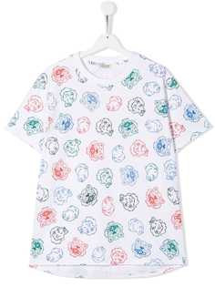 Kenzo Kids футболка Tiger and Friends