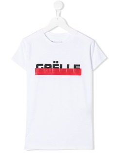 Gaelle Paris Kids футболка с логотипом