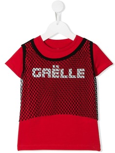 Gaelle Paris Kids футболка с логотипом