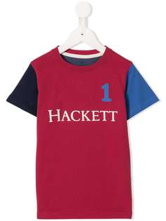 Hackett Kids футболка в стиле колор-блок с логотипом