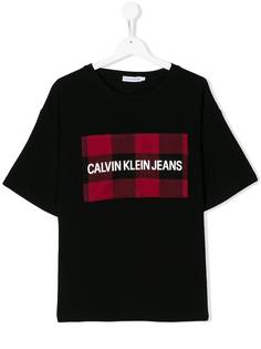 Calvin Klein Kids футболка с логотипом