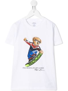 Ralph Lauren Kids футболка с принтом