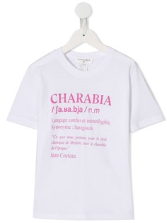 Charabia футболка с логотипом