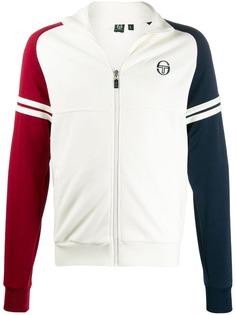 Sergio Tacchini куртка в стиле колор-блок с логотипом