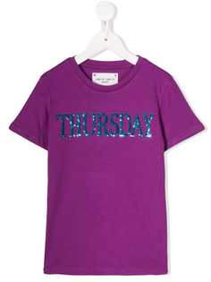 Alberta Ferretti Kids футболка с логотипом