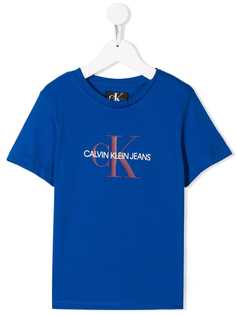 Calvin Klein Kids футболка с логотипом
