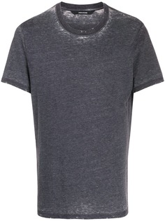 Zadig&Voltaire футболка с эффектом потертости