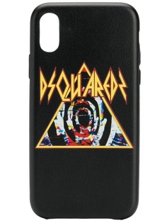 Dsquared2 чехол для iPhone X с логотипом