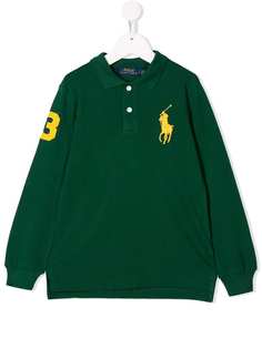 Ralph Lauren Kids рубашка-поло с вышитым логотипом