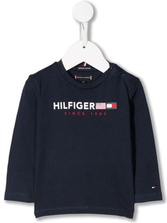 Tommy Hilfiger Junior топ с логотипом