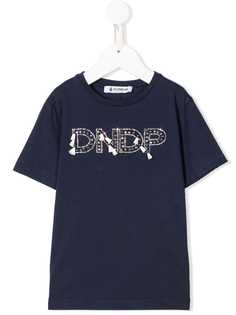 DONDUP KIDS футболка с декорированным логотипом