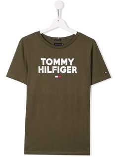 Tommy Hilfiger Junior футболка с логотипом