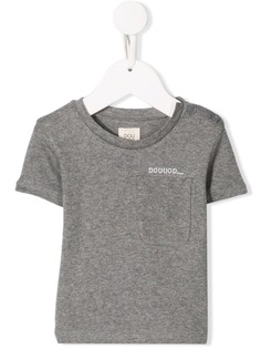 Douuod Kids футболка с круглым вырезом и логотипом