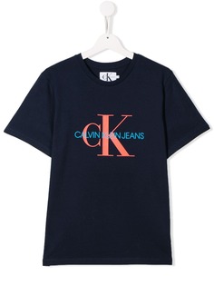 Calvin Klein Kids футболка с логотипом