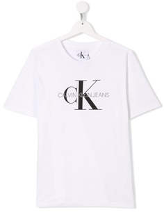 Calvin Klein Kids футболка с логотипом TEEN