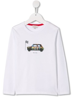 Paul Smith Junior футболка с принтом