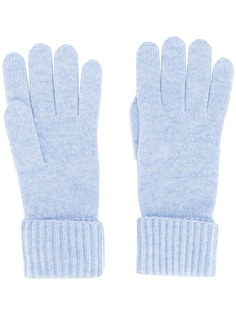 N.Peal трикотажные перчатки в рубчик