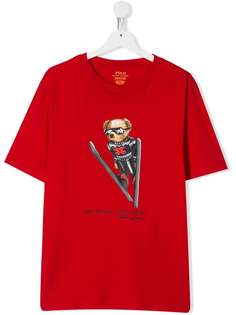 Ralph Lauren Kids футболка с принтом