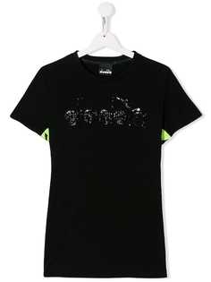Diadora Junior футболка с пайетками