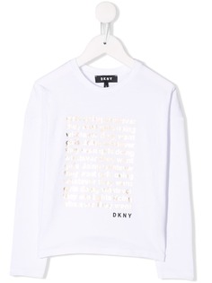Dkny Kids футболка с надписью