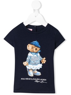 Ralph Lauren Kids футболка Polo Bear