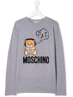 Moschino Kids топ Teddy Headphones