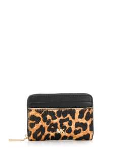 Michael Michael Kors кошелек с леопардовым принтом