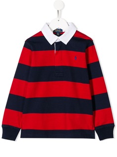 Ralph Lauren Kids рубашка-поло в полоску