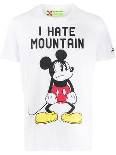 Mc2 Saint Barth футболка Mickey Mouse с надписью