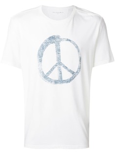John Varvatos футболка с принтом пацифистского знака