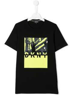 Dkny Kids футболка с логотипом