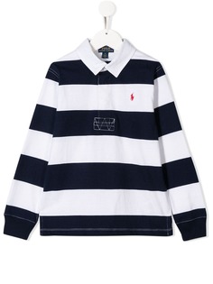 Ralph Lauren Kids рубашка-поло в полоску