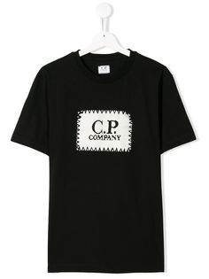 Cp Company Kids футболка с логотипом