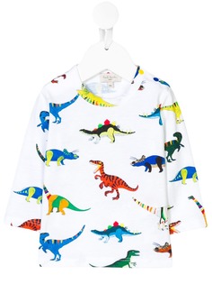 Paul Smith Junior футболка с длинными рукавами и принтом динозавров