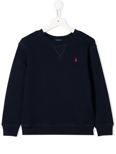 Ralph Lauren Kids толстовка с вышитым логотипом