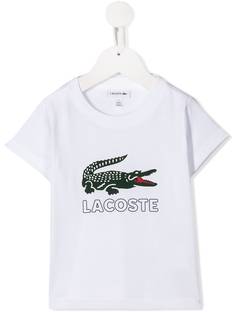 Lacoste Kids футболка с логотипом