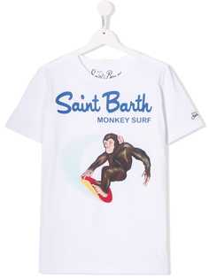 Mc2 Saint Barth Kids футболка с принтом