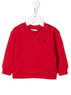 Ralph Lauren Kids толстовка с вышитым логотипом