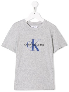 Calvin Klein Kids футболка с логотипом