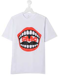 Stella McCartney Kids футболка с принтом Mouth