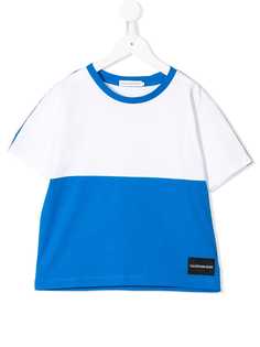 Calvin Klein Kids двухцветная футболка