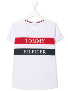 Tommy Hilfiger Junior футболка с логотипом